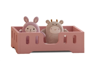 Łóżeczko dla lalek MINI TILA 2 Montessori Drewniane
