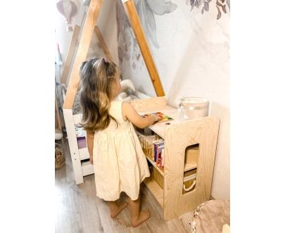 Regał dla dzieci MIMI RG Montessori Drewniany