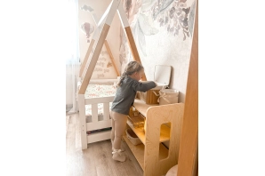 Regał dla dzieci MIMI RG Montessori Drewniany