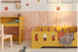 Zestaw biurko i krzesełko dla dziecka MIMI BRK Montessori Drewniane