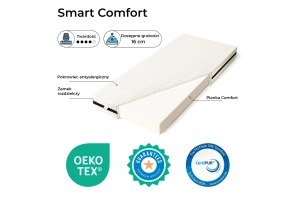 Materac piankowy dla dziecka Smart Comfort™ 16 cm Średnia twardość H2 - rozmiar XL