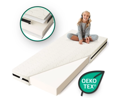 Materac piankowy dla dziecka Smart Comfort™ 16 cm Średnia twardość H2 - rozmiar XL