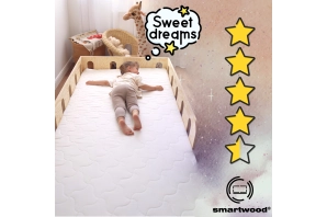 Materac piankowy dla dziecka Smart Comfort™ 9 cm Średnia twardość H2 - do Szuflady