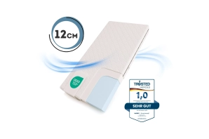 Materac piankowy dla dziecka Smart Comfort™ 12 cm Średnia twardość H2