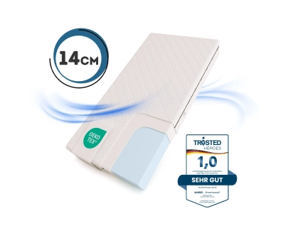 Materac piankowy dla dziecka 14 cm Średnia twardość (H2) - rozmiar XL