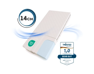 Materac piankowy dla dziecka Smart Comfort™ 14 cm Średnia twardość H2 - rozmiar XL