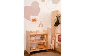 Regał dla dzieci MIMI RG Montessori Drewniany