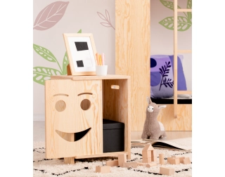 Szafka nocna dla dzieci KAPI Montessori Drewniana
