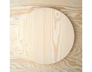 Okrągły element z sklejki sosnowej