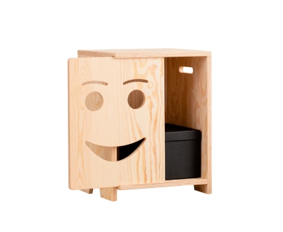 Szafka nocna dla dzieci KAPI Montessori Drewniana
