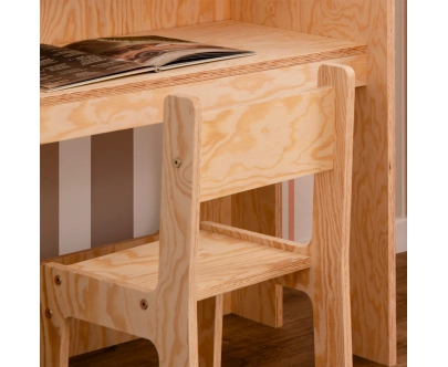 Krzesełko dla dzieci MIMI KR Montessori Drewniane