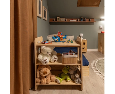 Regał dla dzieci MIMI RG Montessori Drewniany