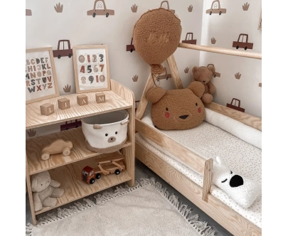 Regał dla dzieci MIMI RG Montessori Drewniany