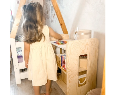 Regał dla dzieci MIMI RG Montessori Drewniany