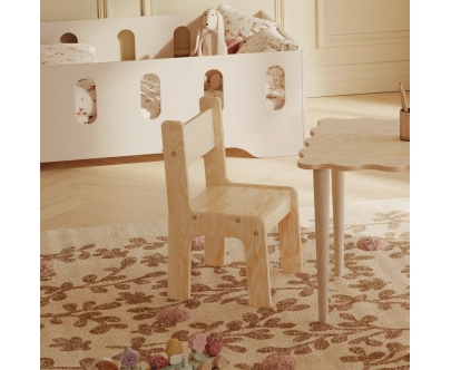 Krzesełko dla dzieci Montessori Drewniane