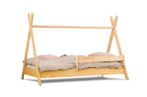 Łóżko domek TIPI z barierką
