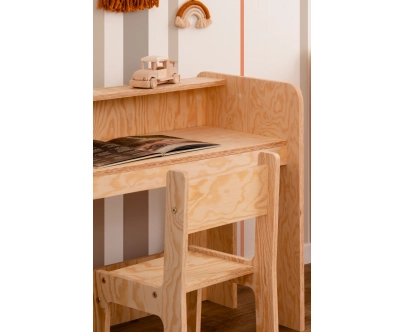 Krzesełko dla dzieci MIMI KR Montessori Drewniane