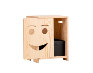 Szafka nocna dla dzieci KAPI Montessori Drewniana