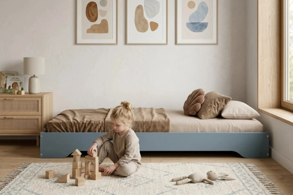 Łóżko podłogowe Montessori - zalety i wady