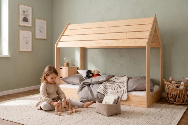 Łóżko domek, DIY czy gotowe dla dziecka? Co się bardziej opłaca?