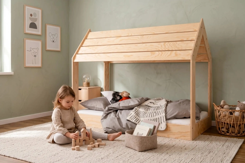 Łóżko domek, DIY czy gotowe dla dziecka? Co się bardziej opłaca?